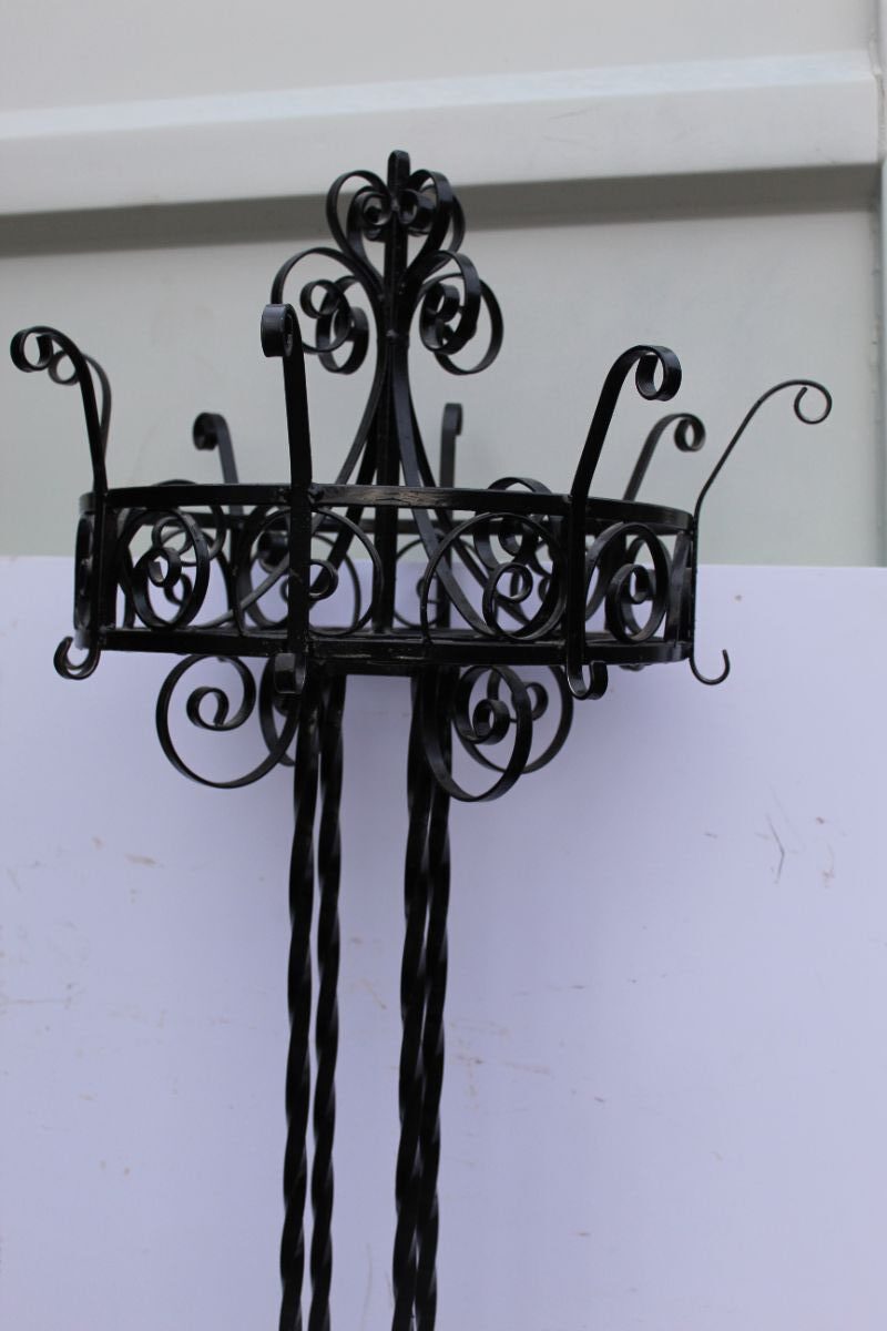 Blacksmith fabricated bespoke coat hat stand Vale Vintage